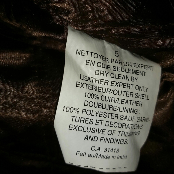 Leather jacket - Picture 4 of 6